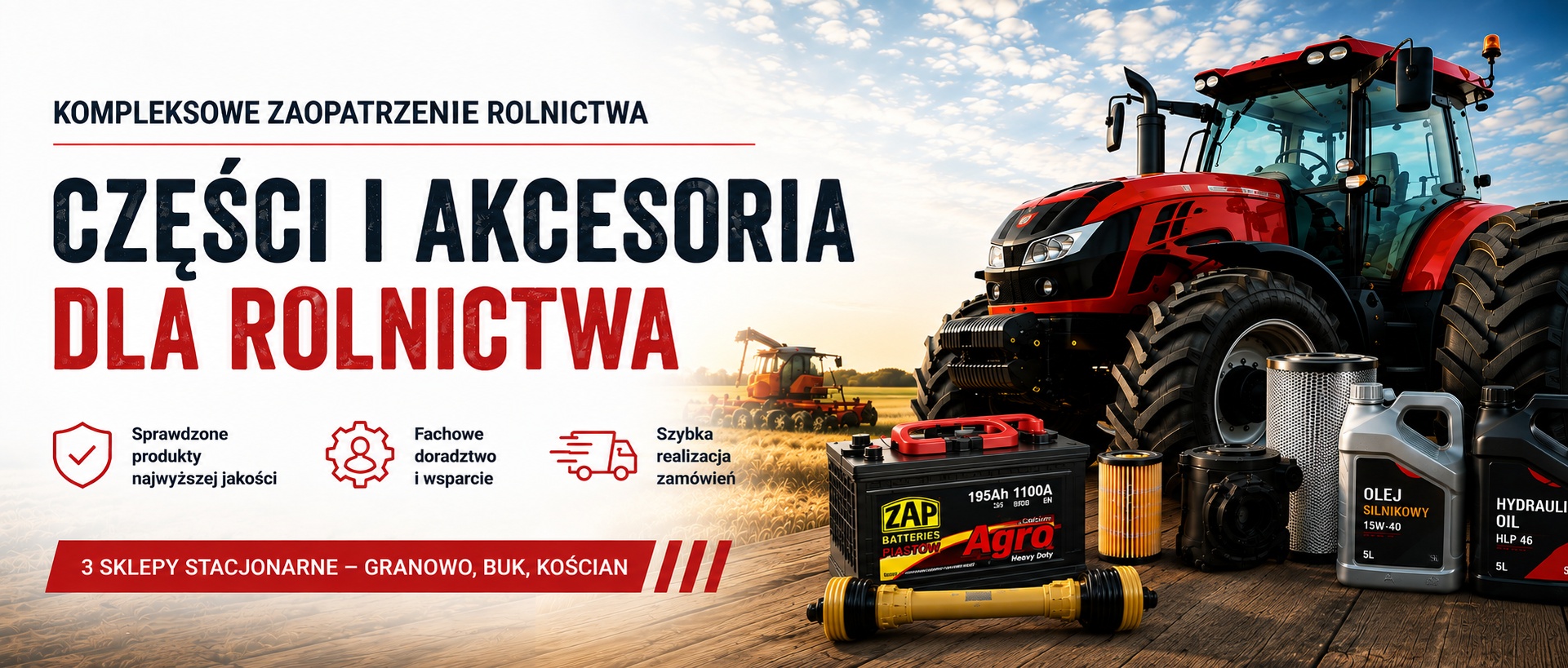 PROMAX – kompleksowe zaopatrzenie rolnictwa, części i akcesoria